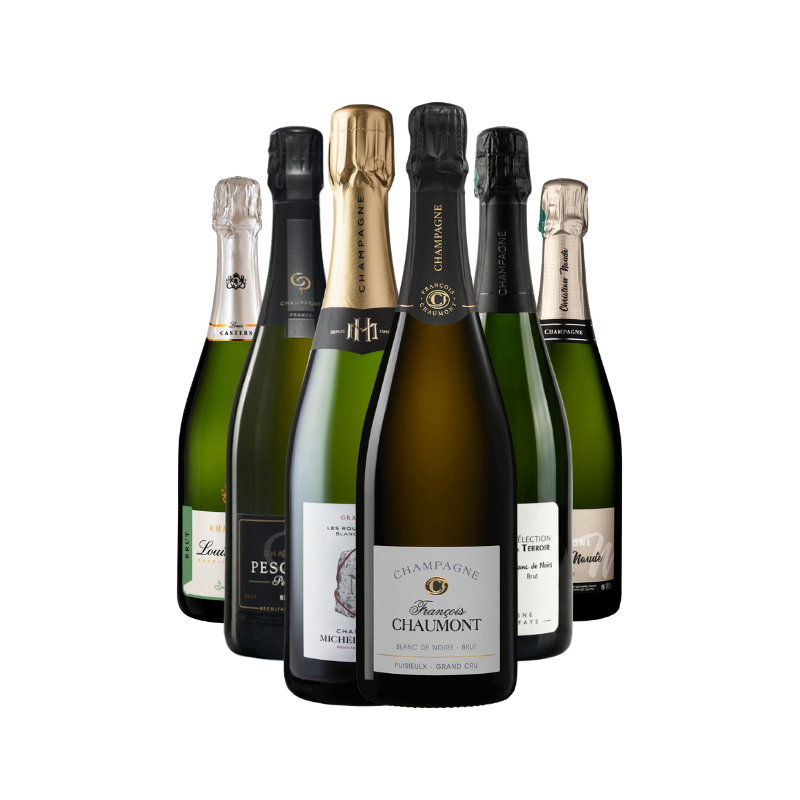 Champagne Terroir - Édition limitée : coffret Blanc de Noirs 6 bouteilles