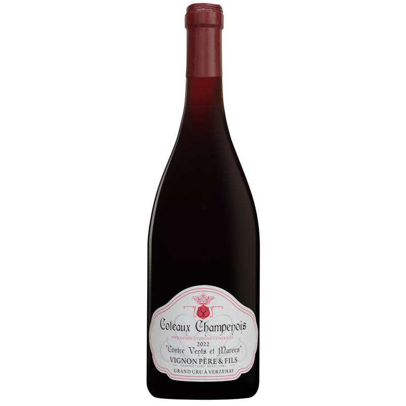 Champagne Vignon - Coteaux "Contre Vents et Marées" millésime 2022
